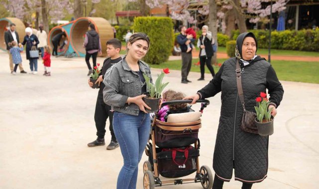 Gaziantep'te lale devri