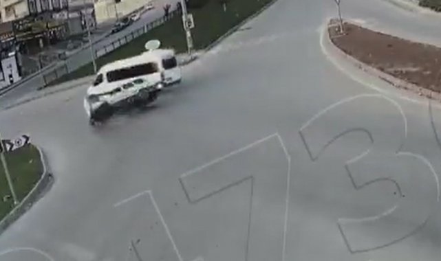 Gaziantep'teki feci kazalar kameraya yansıdı