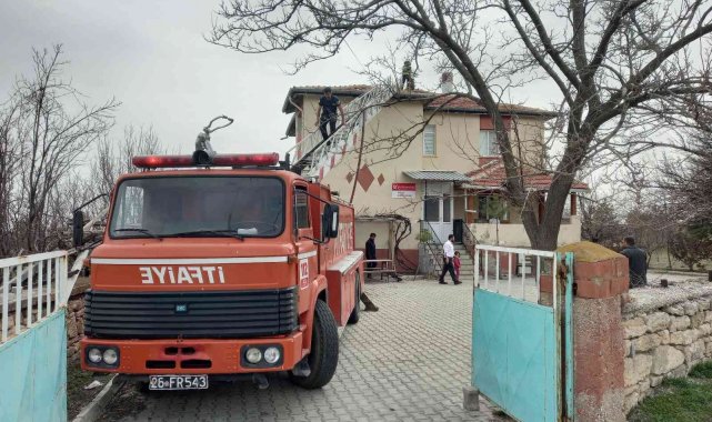 Günyüzü ilçesinde bir günde iki yangın