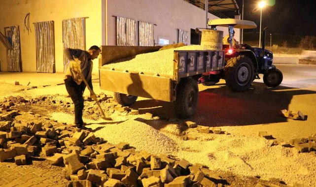 Haliliye'de konforlu yol çalışması