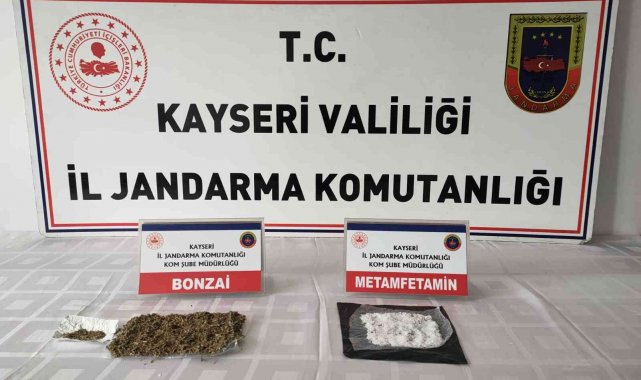 İstanbul'dan Kayseri'ye uyuşturucu taşıyan bir şahıs yakalandı