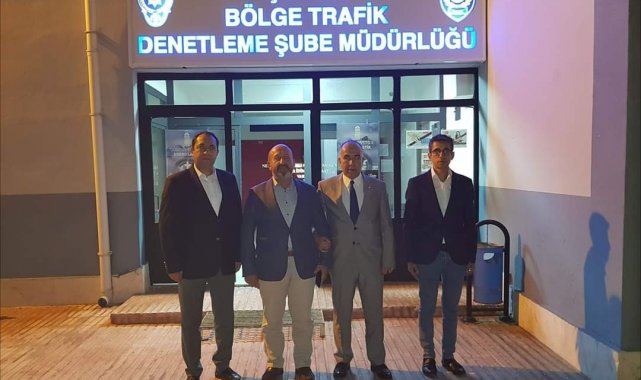 Kavuncu, Polis Haftası'nda polislerle buluştu