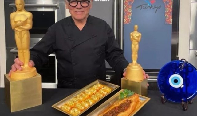 Kayısı tatlısı Oscar menüsünde
