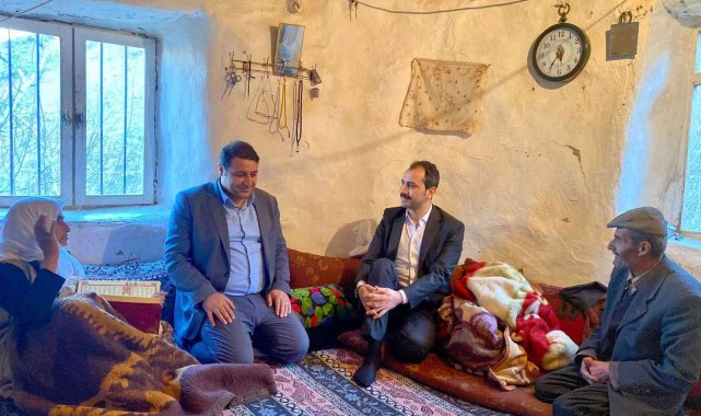 Kaymakam Kundakçı'dan yaşlı ve mağdur ailelere ziyaret