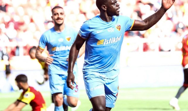 Kayserispor'da Kemen gol attı
