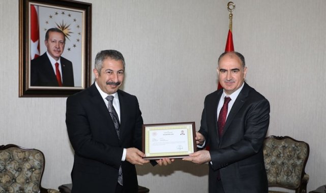 Konya Emniyet Müdürü Dinç'ten Vali Özkan'a ziyaret