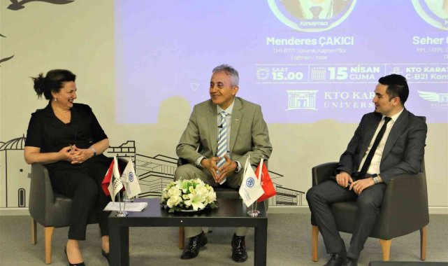 KTO Karatay'da "Sivil Havacılıkta Kariyer" konulu panel