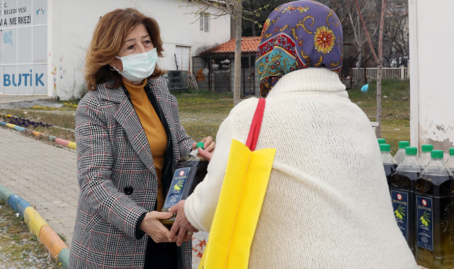 Menteşe'de Zeytinyağları İhtiyaç Sahiplerine Ulaştırılıyor