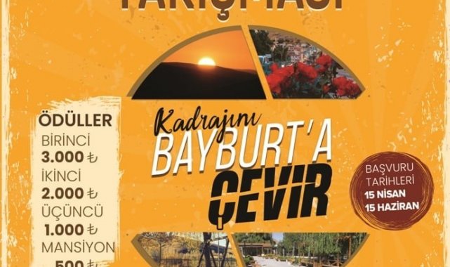 "Kadrajını Bayburt'a Çevir" temalı fotoğraf yarışması