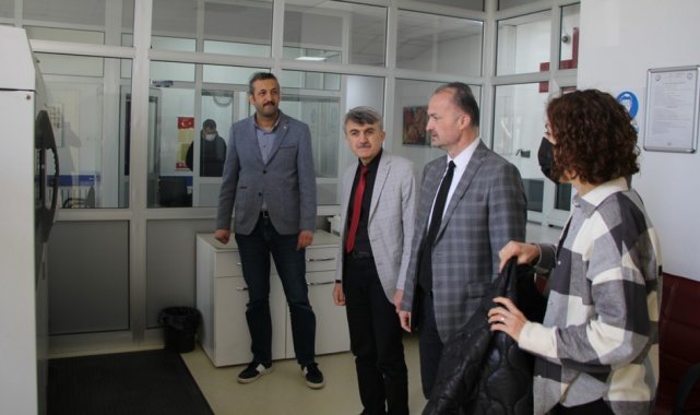 Rektör Uysal'dan NÖTEM ve İLTEM'e ziyaret