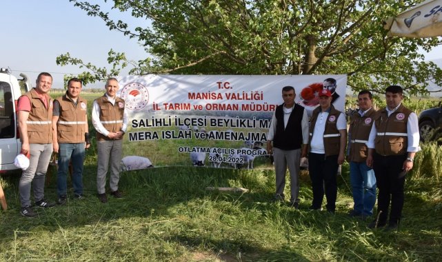 Salihli'de ıslah edilen meralar kullanıma açıldı