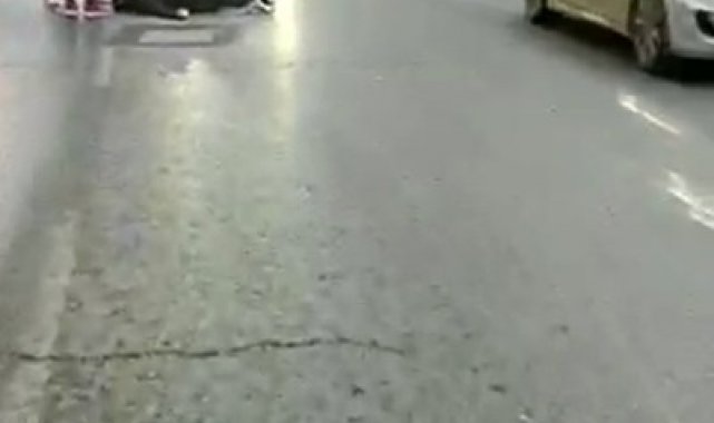 Şişli'de duygu sömürüsü yapan dilenci kamerada