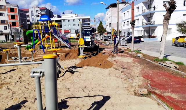 Söke'de Koçlar Parkı yenileniyor