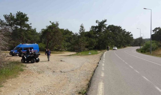 Takla atan ATV'de bulunan iki turist yaralandı