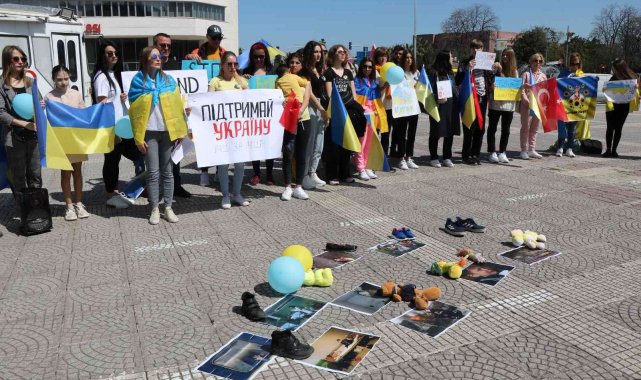 Ukraynalılar gözyaşlarıyla Samsun'dan dünyaya seslendi: "Bu savaşı bitirin"