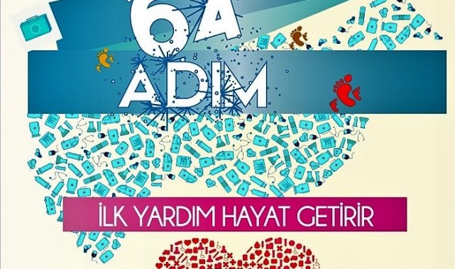 Uşak'ta 'İlk Yardıma 64 Adım' projesi