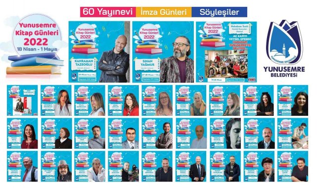 Yunusemre'de kitap günleri başlıyor