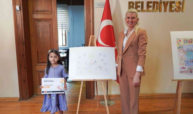 'Hayalindeki Dünya' konulu resim yarışmasının kazananları belli oldu