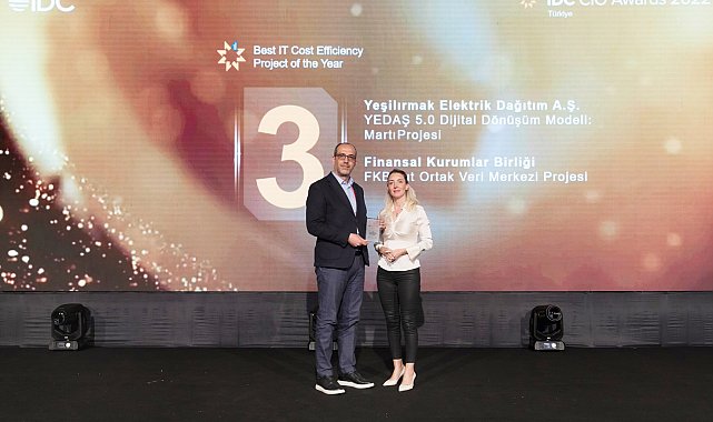 'YEDAŞ 5.0 Dijital Dönüşüm Modeli Projesi'ne ödül