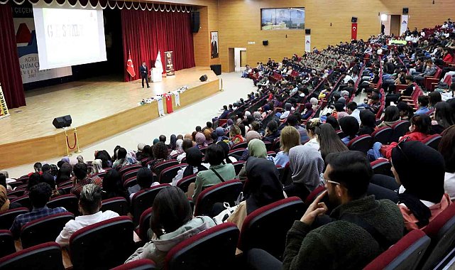 AİÇÜ'de uyuşturucu ile mücadele ve farkındalık konferansı gerçekleştirildi