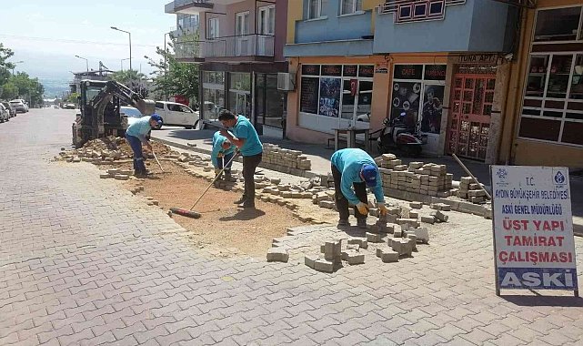 ASKİ Bozdoğan'da altyapı ayağını güçlendiriyor