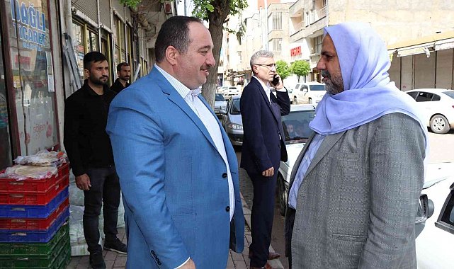 Başkan Ekinci mesaiye esnaf gezisi ile başladı