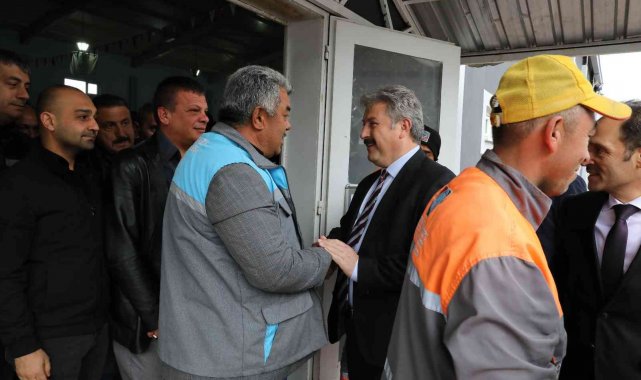 Başkan Palancıoğlu: "Melikgazi belediyesi çalışanları ile büyük bir aile gibi"