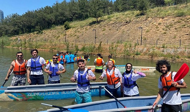 BEÜ' takımları kano yarışmasındaki başarısı