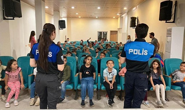 Cizre'de ilkokul öğrencilerine polislik mesleği tanıtıldı