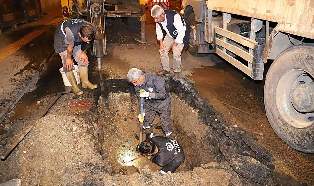 DİSKİ'den fiziki su kaçaklarına müdahale