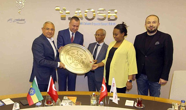 Etiyopya Ankara Büyükelçisi AOSB'de
