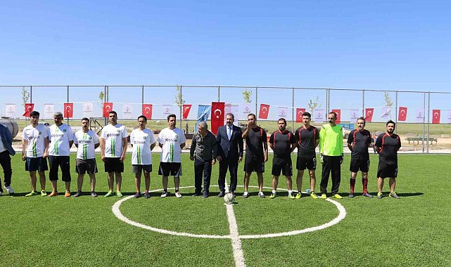 Karaköprü'ye bir spor tesisi daha kazandırıldı
