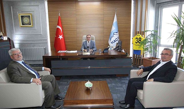 KESOB Başkanı Övüç'den Başkan Özdoğan'a veda ziyareti