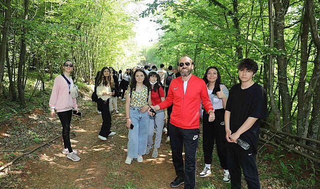 Körfez'de gençlik festivali trekking ile başladı