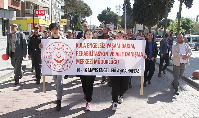 Kula'da Engelliler Haftası kutlamaları başladı