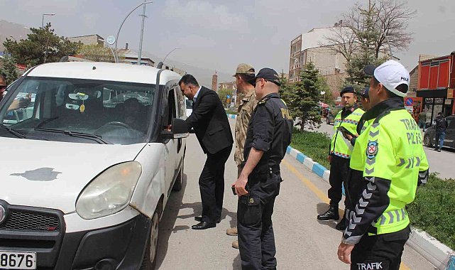 Muradiye 'de Yayalar İçin 5 Adımda Güvenli Trafik' uygulaması