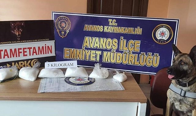 Nevşehir'de 5 kilo uyuşturucu ele geçirildi