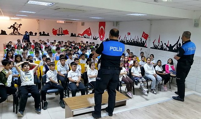 Osmaniye'de öğrencilere güvenlik eğitimi