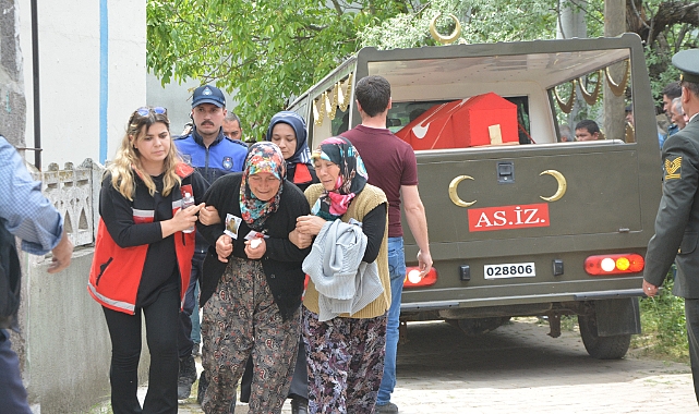 Şehit ateşi Balıkesir'e düştü