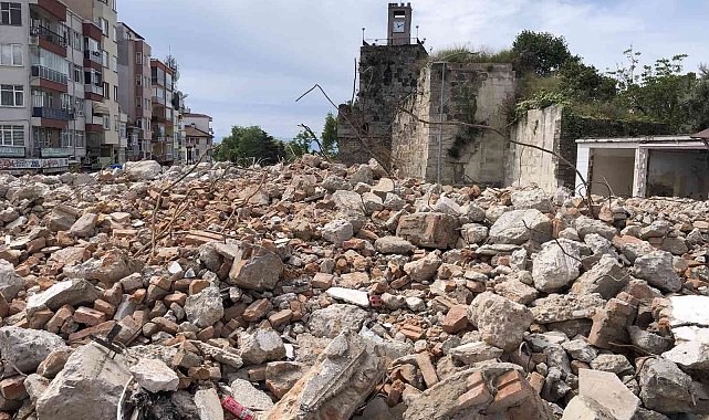 Sinop'un tarihi dokusu ortaya çıktı