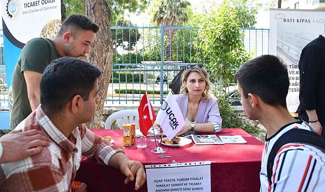 Söke'de Meslek Lisesi öğrencileri, iş insanlarıyla buluştu