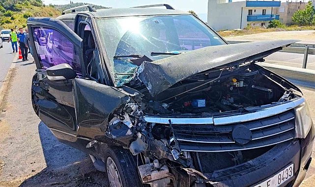 Söke'de trafik kazası: 1 yaralı