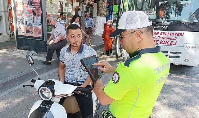 Adıyaman'da motosiklet denetimi