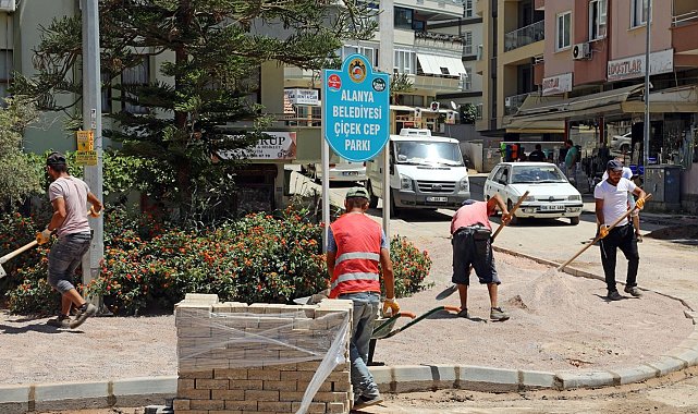 Alanya'da alt ve üst yapı çalışmaları devam ediyor