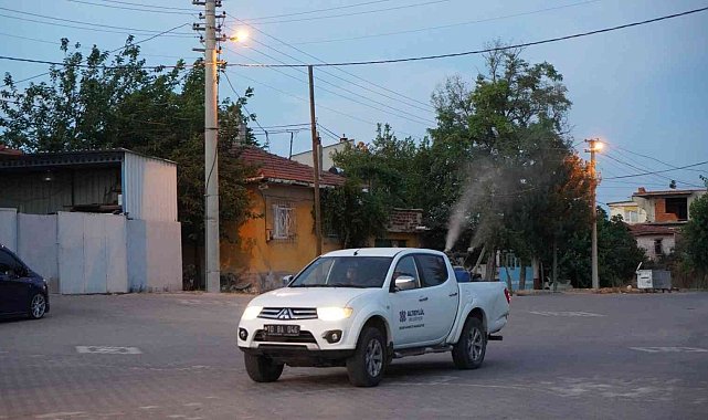 Altıeylül'den ilaçlama seferberliği