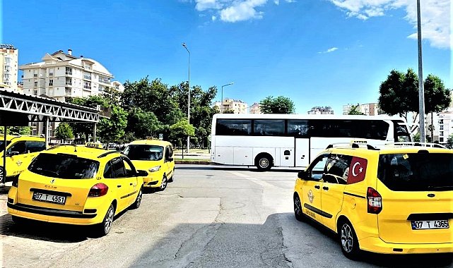 Antalya'da taksimetre ücretlerine ortalama yüzde 25 zam