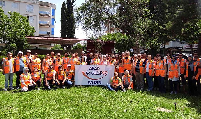 Aydın'da AFAD gönüllüleri orman yangınlarına hazırlanıyor