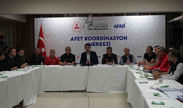 Bakan Kurum: "Yaşanan sel felaketinde 1 kişi kayıp olarak aranıyor"