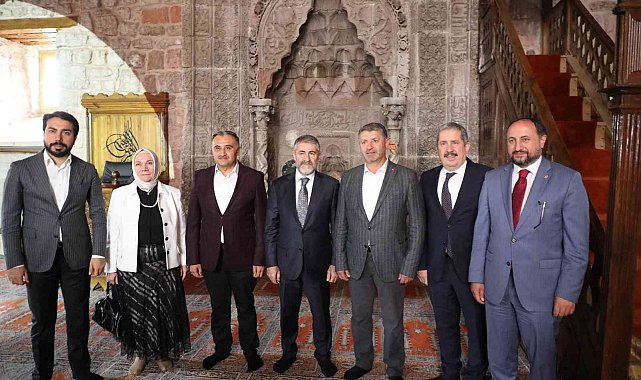 Bakan Nebati Develi'yi ziyaret etti