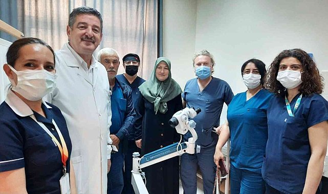 Bandırma Eğitim ve Araştırma Hastanesi'nde kolposkopi cihazı hizmete açıldı